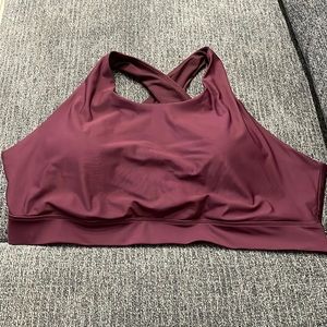 Fabletics Merlot Sports Bra